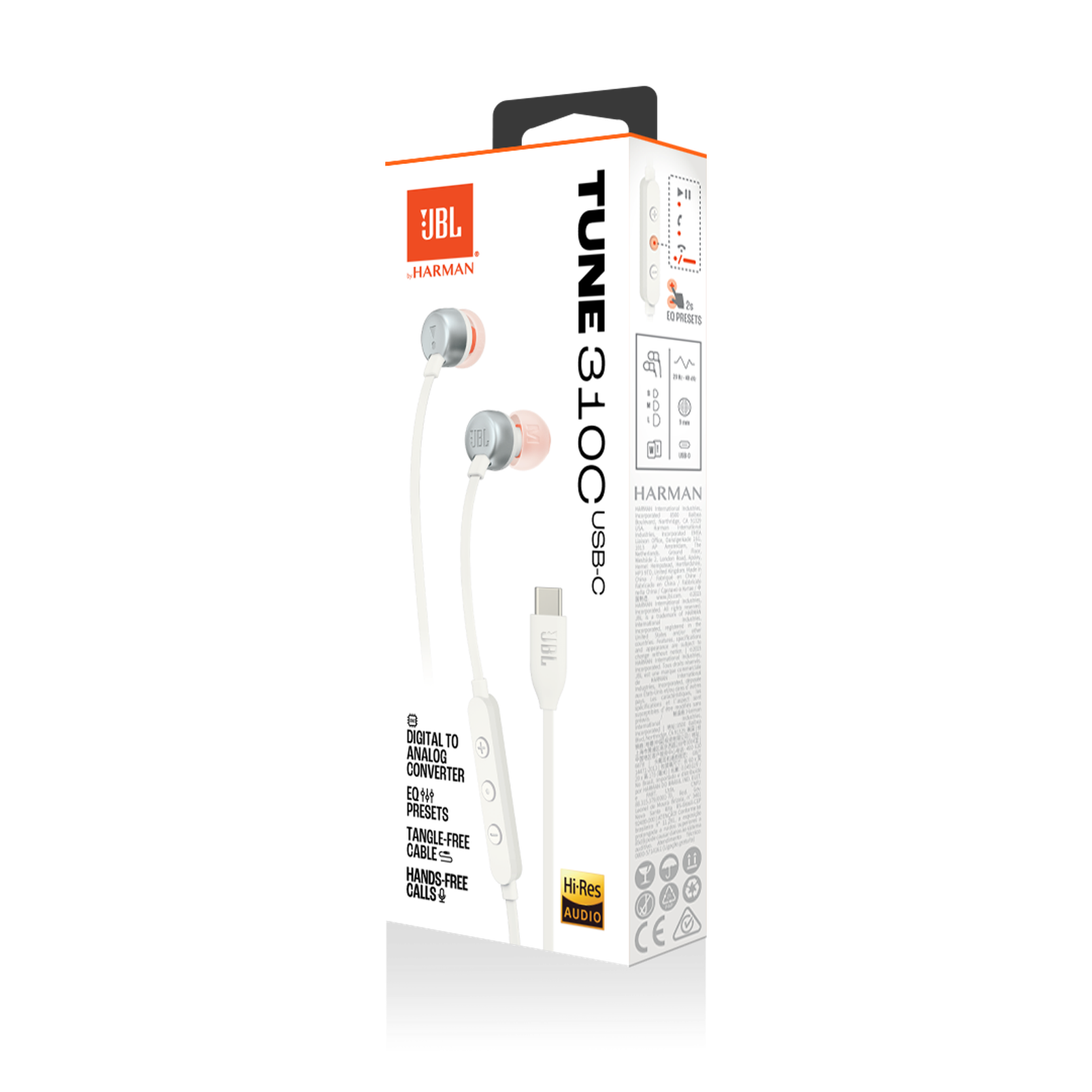 JBL TUNE 310C USB-C - MultiColor JBL TUNE 310C USB-C - MultiColor